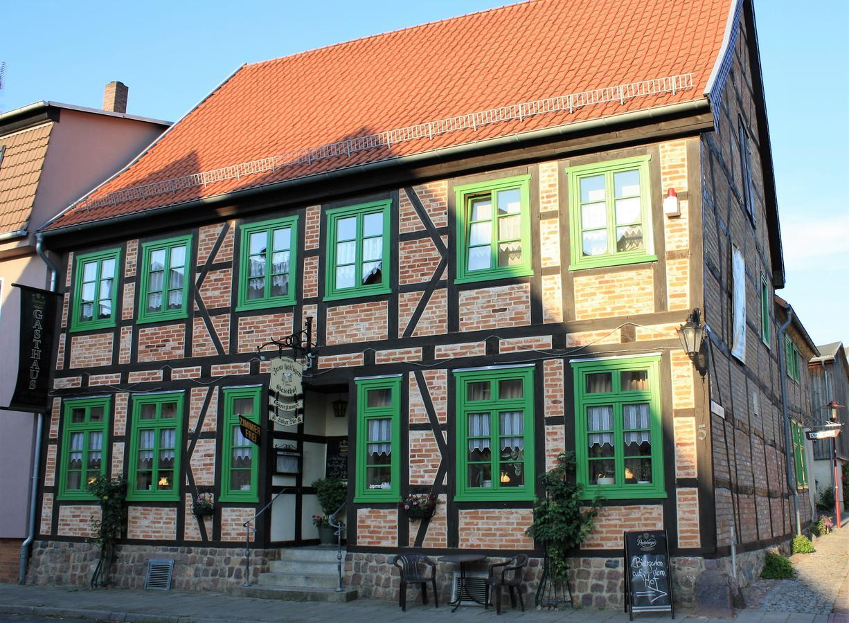 Hotel "Zum Heiligen Geisthof" Parchim Exterior foto